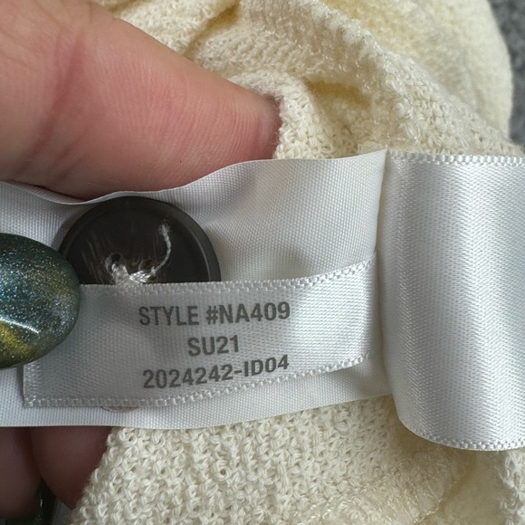 Madewell Square Neck Button Down Puff Sleeves Shirt Textured Size Large - Picture 6 of 10